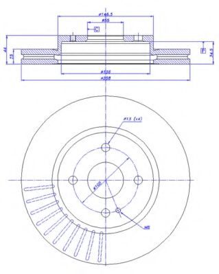 Disc frana