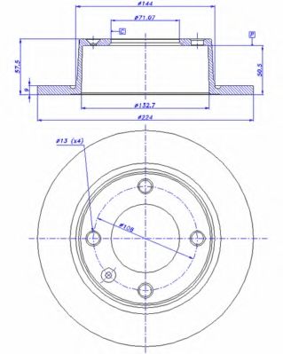 Disc frana