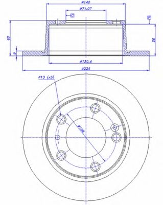 Disc frana