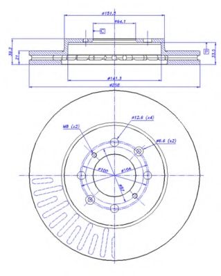 Disc frana