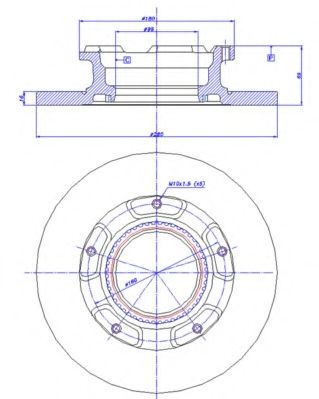 Disc frana