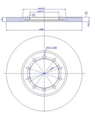 Disc frana