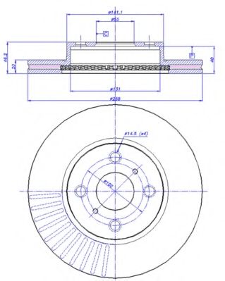 Disc frana