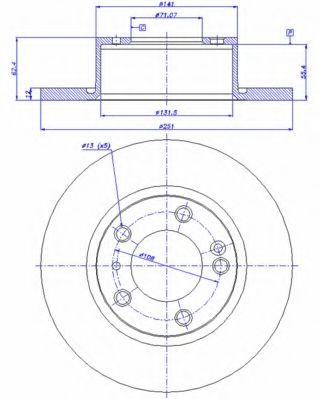 Disc frana