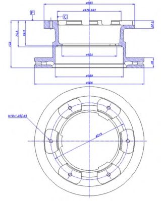 Disc frana