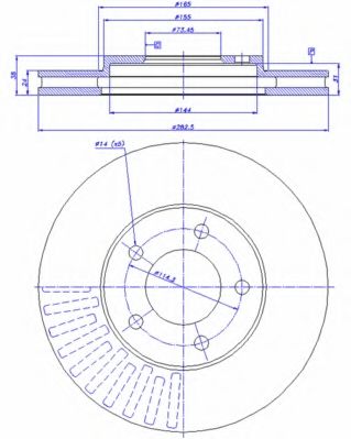 Disc frana