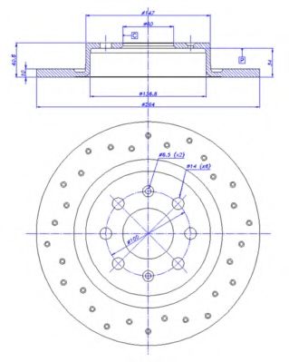 Disc frana