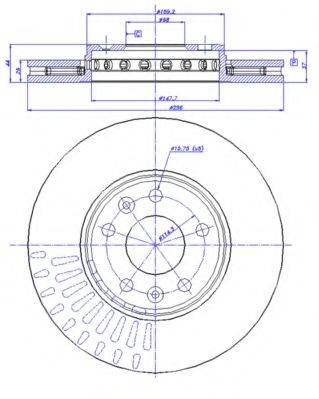 Disc frana