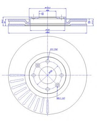 Disc frana