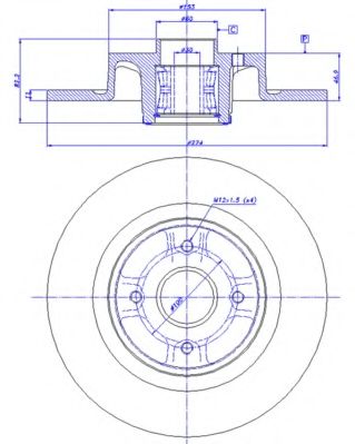 Disc frana