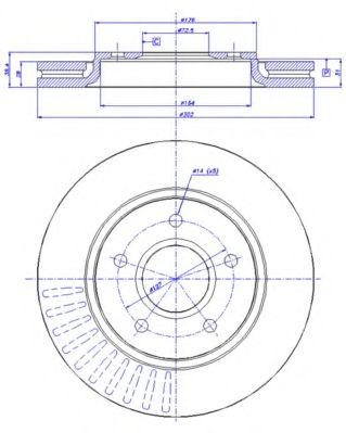 Disc frana