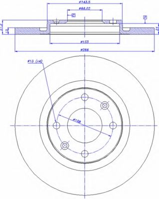 Disc frana