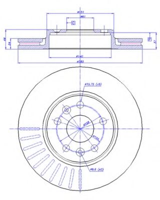 Disc frana