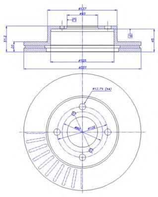 Disc frana