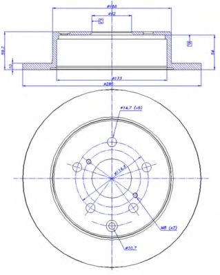 Disc frana