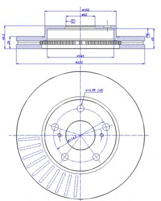 Disc frana