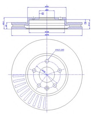 Disc frana