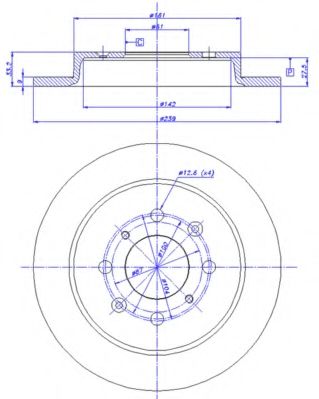 Disc frana