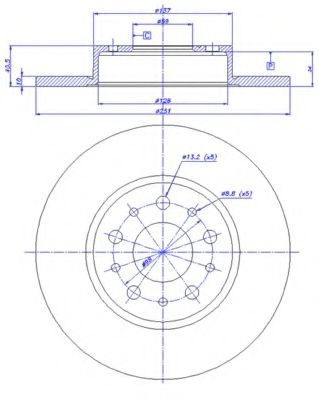 Disc frana