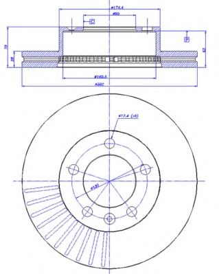 Disc frana