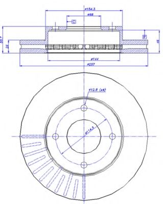 Disc frana