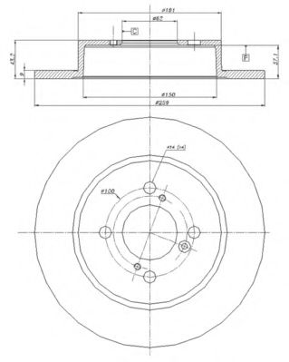 Disc frana