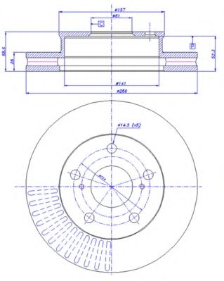 Disc frana