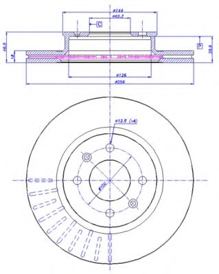 Disc frana