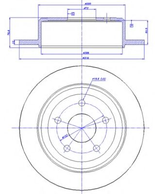 Disc frana