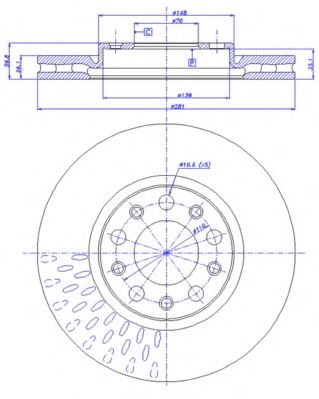 Disc frana