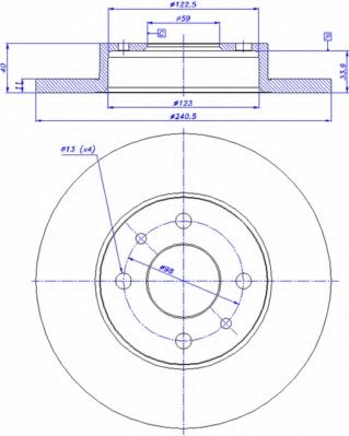 Disc frana