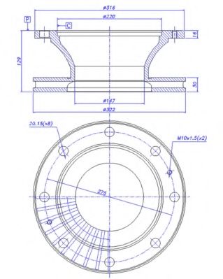 Disc frana