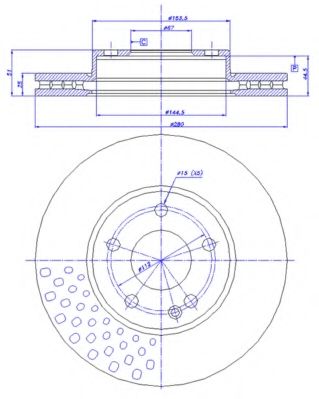 Disc frana