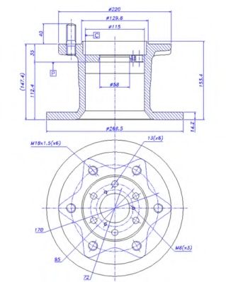 Disc frana