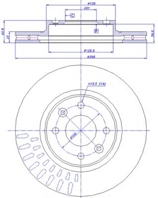 Disc frana