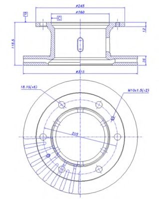 Disc frana