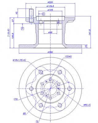 Disc frana