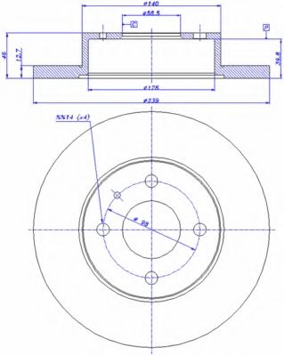 Disc frana