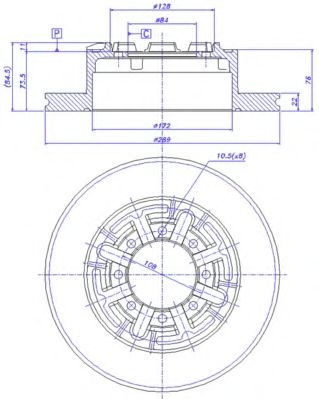 Disc frana