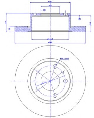 Disc frana