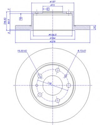 Disc frana