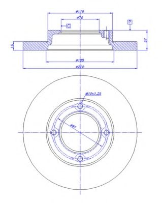 Disc frana