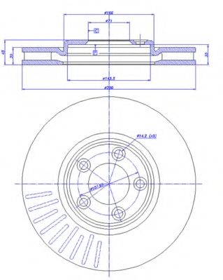 Disc frana