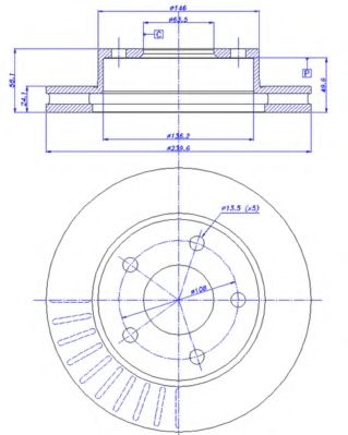 Disc frana