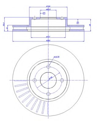 Disc frana