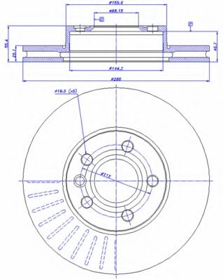 Disc frana