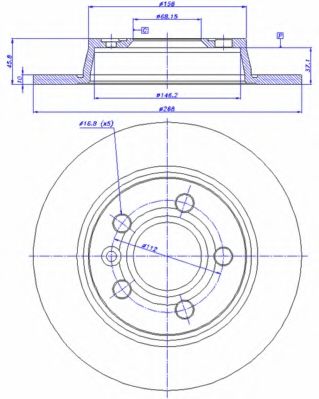 Disc frana