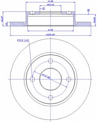 Disc frana