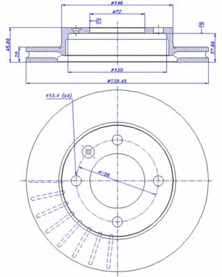 Disc frana