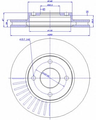 Disc frana